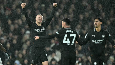 Pep Guardiola 'sốc toàn tập' trước kỷ lục của Haaland