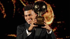 Desire Doue giành danh hiệu Cậu bé Vàng 2025