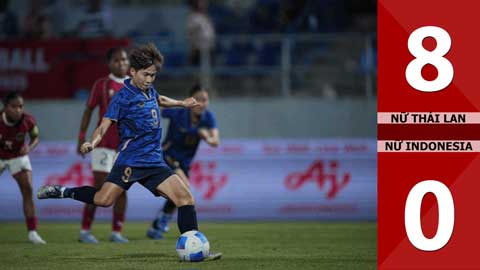 VIDEO bàn thắng Nữ Thái Lan vs Nữ Indonesia: 8-0 (Vòng bảng bóng đá nữ SEA Games 33)