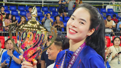 Sắc vóc 'hoa khôi' cầm cờ cho đoàn Việt Nam ở SEA Games 33