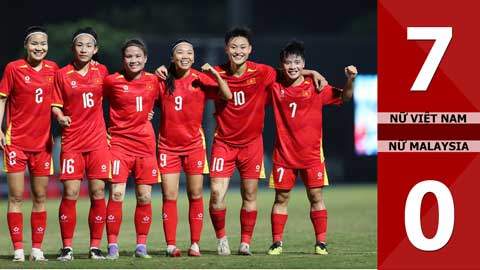VIDEO bàn thắng Nữ Việt Nam vs Nữ Malaysia: 7-0 (Bảng B bóng đá nữ SEA Games 33)