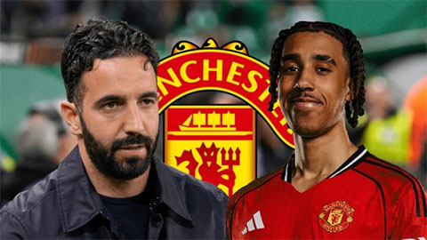 Ruben Amorim giải thích lý do loại Leny Yoro