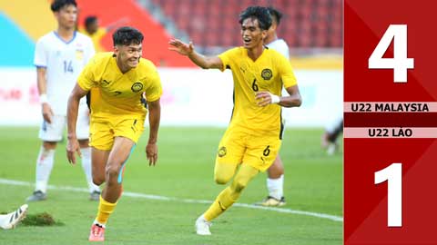 VIDEO bàn thắng U22 Malaysia vs U22 Lào: 4-1 (Bảng B bóng đá nam SEA Games 33)
