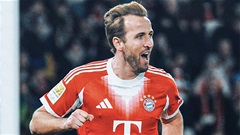 Kane vào sân từ ghế dự bị ghi hat-trick sau 22 phút, Bayern hủy diệt Stuttgart