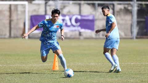 U22 Việt Nam bắt đầu kế hoạch đánh bại Malaysia, Đình Bắc và đồng đội thoát pressing cực mượt