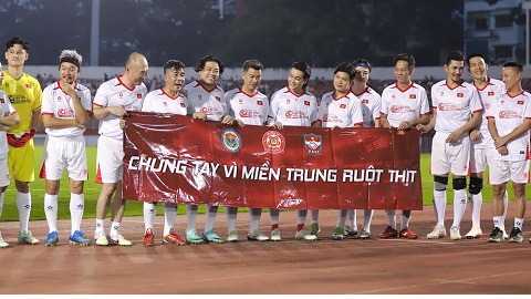 Trận đấu ‘Lan toả yêu thương 2025’ thu về 1,2 tỷ đồng