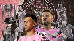 Sergio Busquets và Jordi Alba treo giầy trong vinh quang