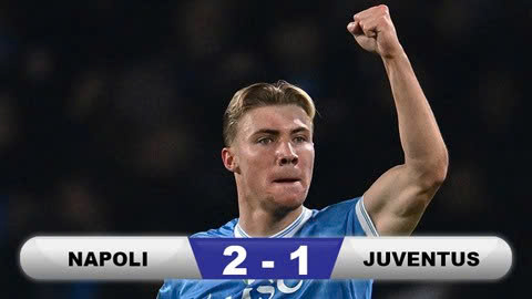 Hojlund lập cú đúp, Napoli chiếm lại ngôi đầu Serie A