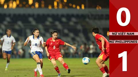 VIDEO bàn thắng Nữ Việt Nam vs Nữ Philippines: 0-1 (Bảng B bóng đá nữ SEA Games 33)
