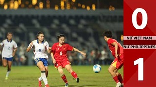 VIDEO bàn thắng Nữ Việt Nam vs Nữ Philippines: 0-1 (Bảng B bóng đá nữ SEA Games 33)