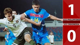 VIDEO bàn thắng U22 Philippines vs U22 Indonesia: 1-0 (Bảng C bóng đá nam SEA Games 33)