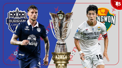 Nhận định bóng đá Buriram United vs Gangwon, 19h15 ngày 9/12: Bệ phóng sân nhà