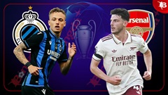 Nhận định bóng đá Club Brugge vs Arsenal, 03h00 ngày 11/12: Pháo thủ gặp khó