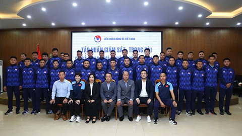 Khai mạc lớp tập huấn giám sát, trọng tài các giải ngoài chuyên nghiệp quốc gia năm 2026