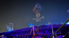 Trực tiếp khai mạc SEA Games 33: Hạt sạn ngay từ mở đầu 