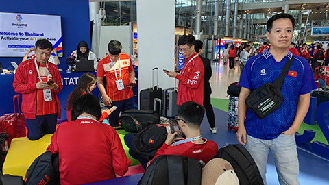 Đoàn thể thao Việt Nam đã có mặt tại SEA Games 33