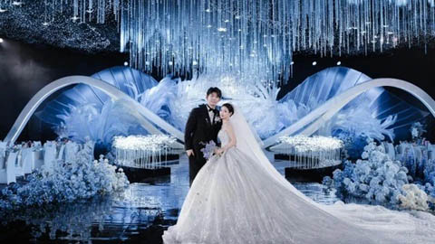 Nữ hoàng cầu lông xinh đẹp như 'thần tiên tỉ tỉ' trong ngày cưới