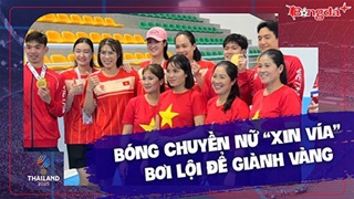 Hot girl bóng chuyền nữ xin vía bơi lội giành Vàng trên đất Thái Lan