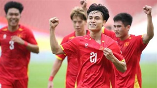 VIDEO Minh Phúc băng cắt đệm bóng chính xác nâng tỷ số (Trực tiếp: U22 Việt Nam 2-0 U22 Malaysia)