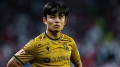 Take Kubo sa sút khó tin, Real Sociead lao đao