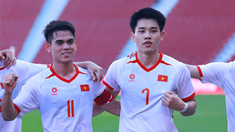 Đội hình chính thức của U22 Việt Nam đấu U22 Malaysia