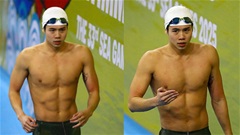 Em trai Ánh Viên gây sốt SEA Games 33 với thân hình vạm vỡ như nam thần