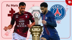 Nhận định bóng đá Metz vs PSG, 01h00 ngày 14/12: Gây sức ép lên Lens