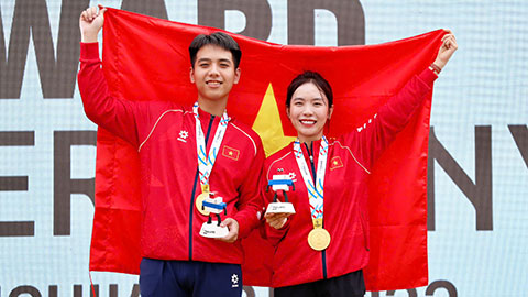 VIDEO Cô nàng sinh viên giúp bắn súng Việt Nam mở ‘kho vàng’ SEA Games 33 với HCV nghẹt thở