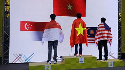 Ngán ngẩm SEA Games 33: Chào cờ qua... màn hình LED