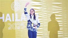 Mia Millar mang về tấm HCV lịch sử cho bơi lội Thái Lan tại SEA Games 33