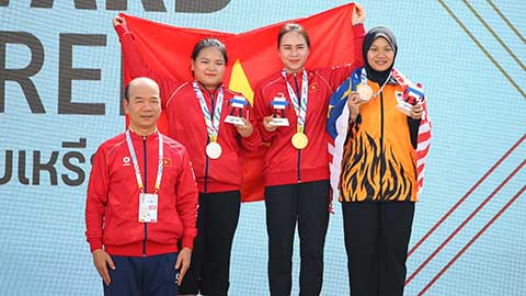 VIDEO Trịnh Thu Vinh xuất sắc giành HCV ở nội dung 10m súng ngắn hơi nữ