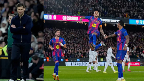 Xabi Alonso bị fan Barca 'đá xoáy' trên khán đài