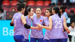 Thắng áp đảo Philippines, ĐT bóng chuyền nữ Việt Nam vào chung kết SEA Games 33