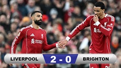 Kết quả Liverpool 2-0 Brighton: Dấu ấn của Salah và Ekitike