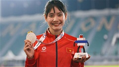 Báo chí Thái Lan 'sốt sình sịch' vì hot girl điền kinh Khánh Linh tại SEA Games 33