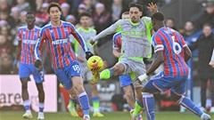 Trực tiếp Crystal Palace 0-0 Man City: Bóng trúng xà ngang Man City
