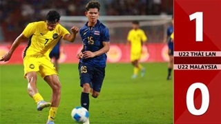 VIDEO bàn thắng U22 Thái Lan vs U22 Malaysia: 1-0 (Bán kết bóng đá nam SEA Games 33)