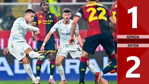 VIDEO bàn thắng Genoa vs Inter: 1-2 (Vòng 14 Bundesliga 2025/26)