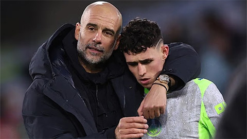 Foden ghi bàn vẫn bị Pep Guardiola chỉ trích