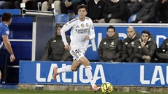 Valdepenas và màn ra mắt Real Madrid xuất sắc