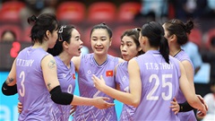 17h30 chiều nay, trực tiếp chung kết bóng chuyền nữ Việt Nam vs Thái Lan