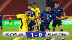 Kết quả U22 Thái Lan 1-0 U22 Malaysia: Thái Lan gặp Việt Nam ở chung kết