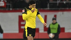 Jobe Bellingham nhận thẻ đỏ trực tiếp, nối dài quãng thời gian ác mộng tại Dortmund
