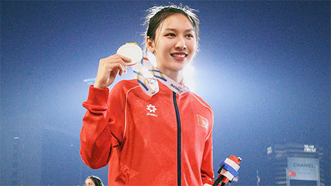 Nữ thần điền kinh 2k5 cực xinh đẹp vừa phá kỷ lục tại SEA Games 33