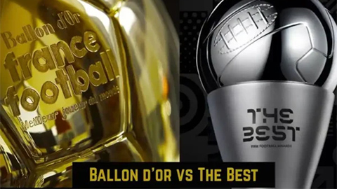 Quả Bóng Vàng và FIFA The Best, giải thưởng nào uy tín hơn?