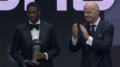 Ousmane Dembele giành FIFA The Best 2025