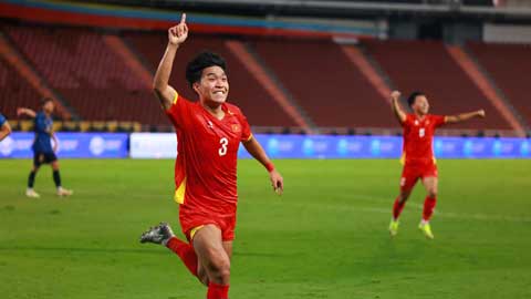 Vỡ òa với bàn gỡ hòa 2-2 của U22 Việt Nam trước U22 Thái Lan