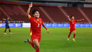 Vỡ òa với bàn gỡ hòa 2-2 của U22 Việt Nam trước U22 Thái Lan