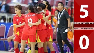 VIDEO bàn thắng Futsal nữ Việt Nam vs Futsal nữ Indonesia: 5-0 (Chung kết SEA Games 33)