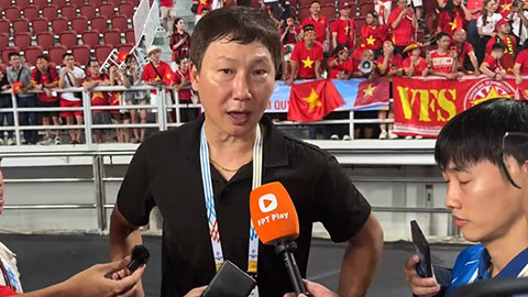HLV Kim Sang Sik đã nói gì sau khi giúp U22 Việt Nam giành HCV SEA Games 33